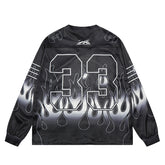 Hellstar Long Sleeve Shirts Hip-hop loose oversize